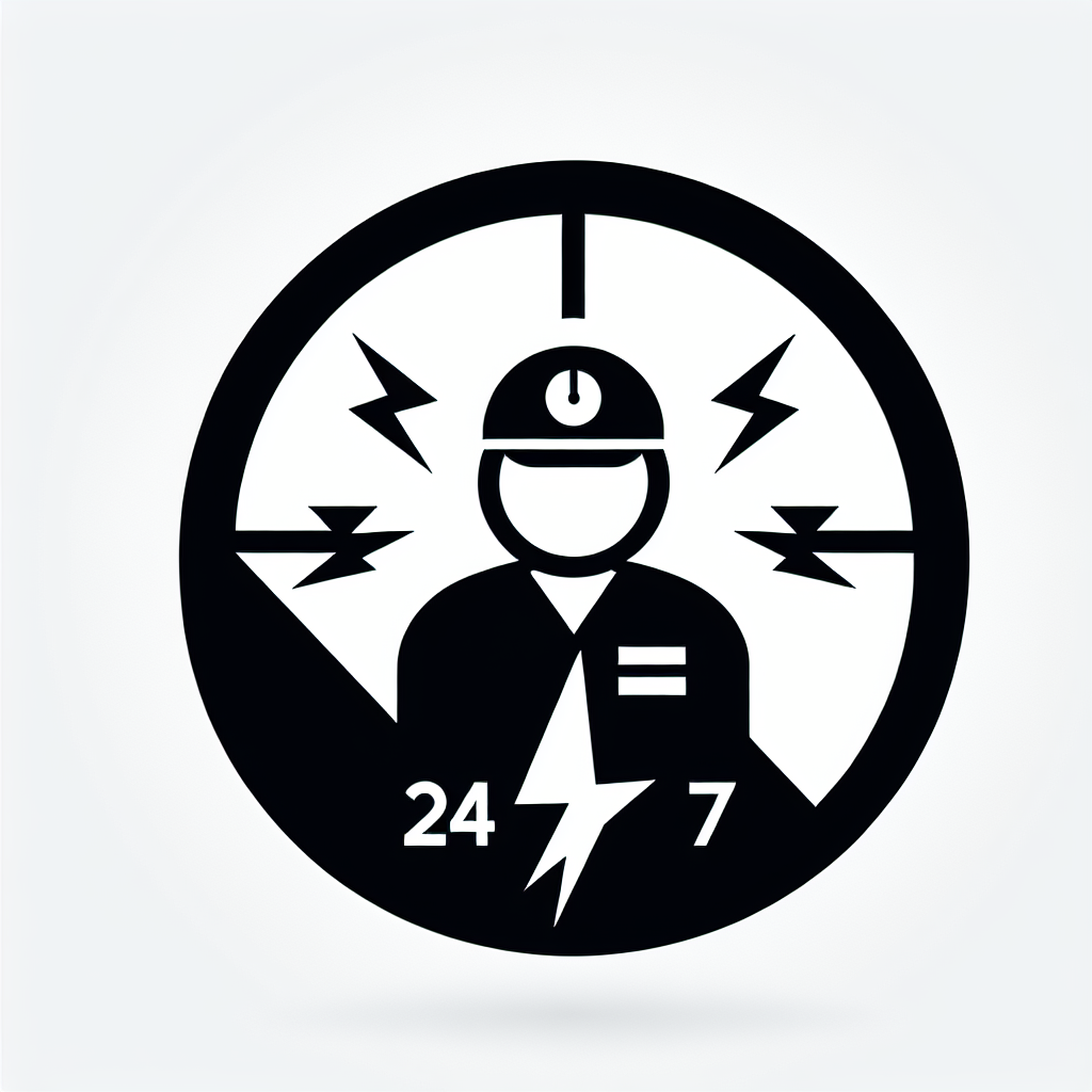 24 hr 24 7 emergency electrician - icon