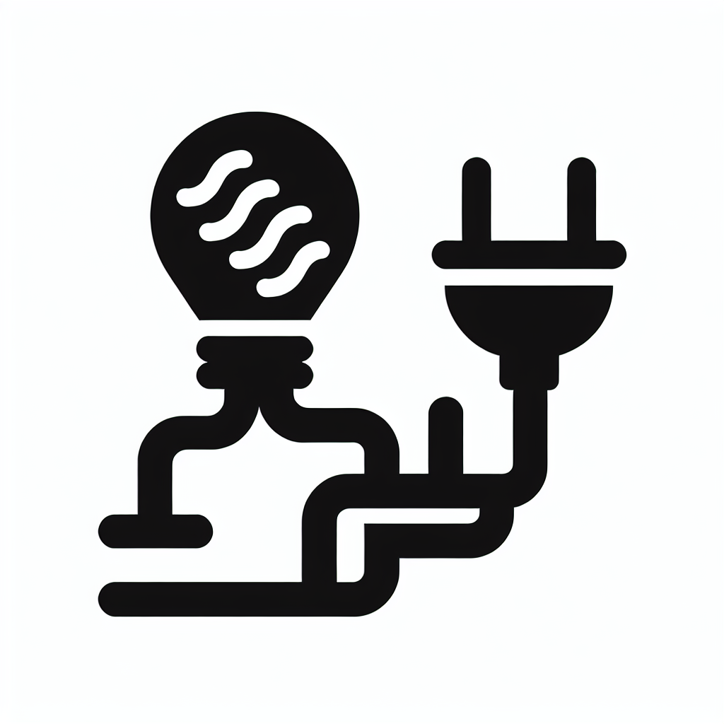 electrical wiring - icon