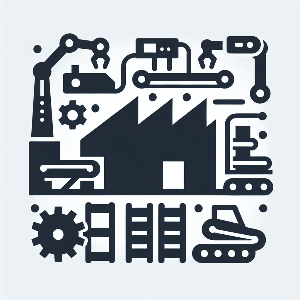 warehouse warehousing factory automation - icon