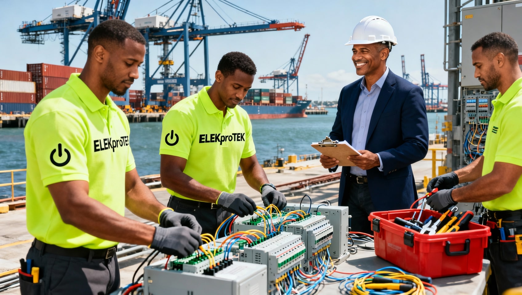 charleston-port-industrial-electrical-contractors-project-completion