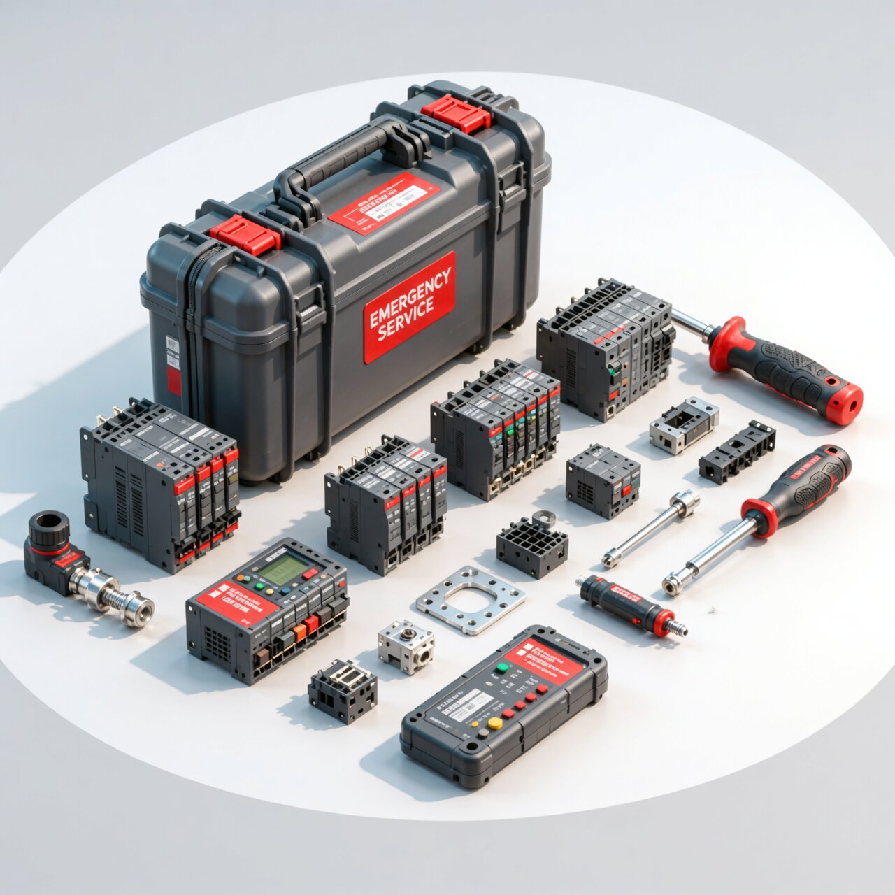 Control system emergency repair with 24/7 rapid response spare PLC modules replacement parts and emergency diagnostic tools
