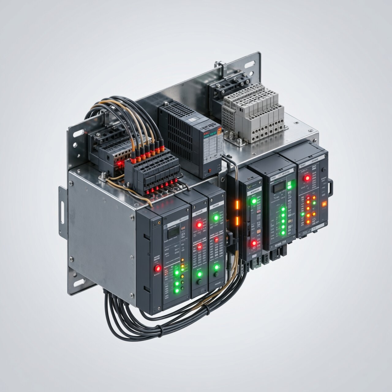 Control system retrofits integrating new PLC technology with existing equipment for legacy system modernization and upgrades